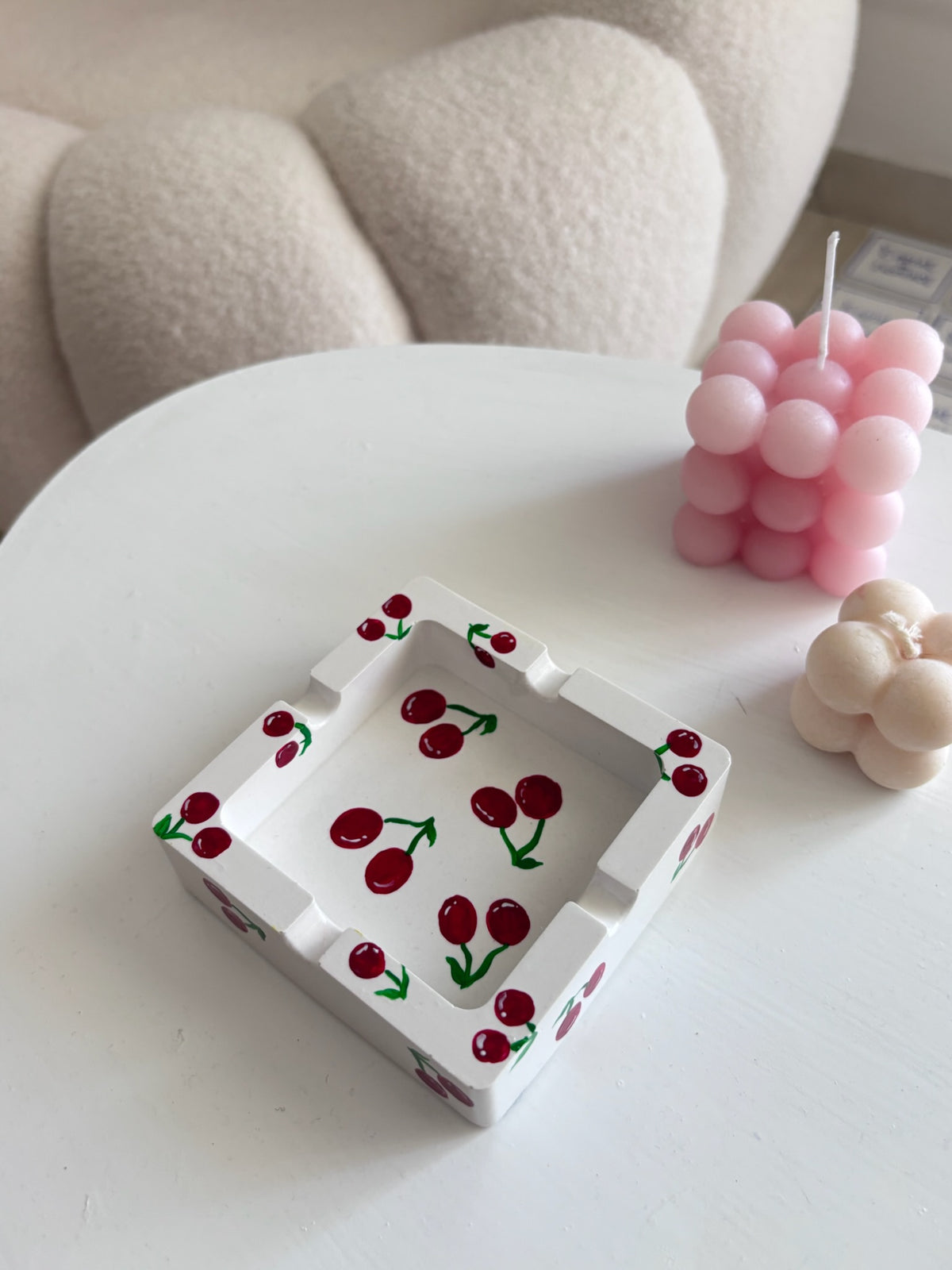 Διακοσμητικό πορσελάνινο Τασάκι Cherry
